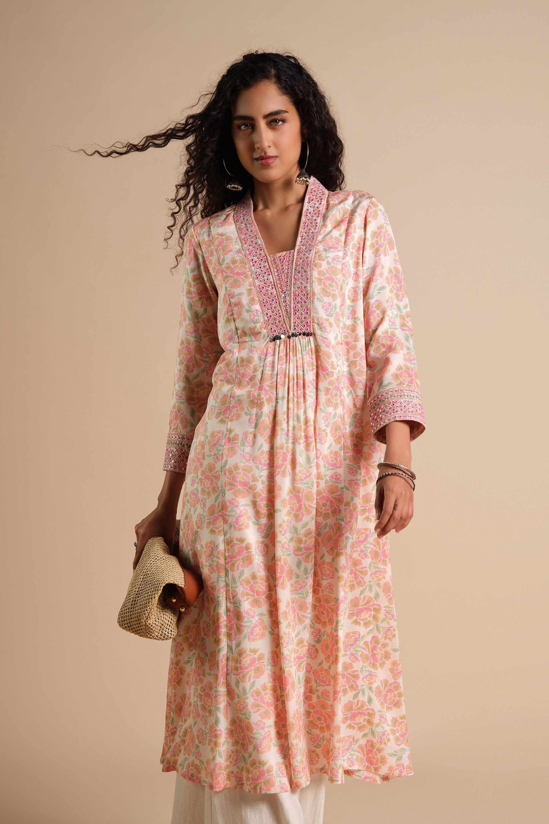 Gulbaro Kurta, Off White, image 3